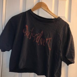 4 for $20 Cropped quicksilver tshirt